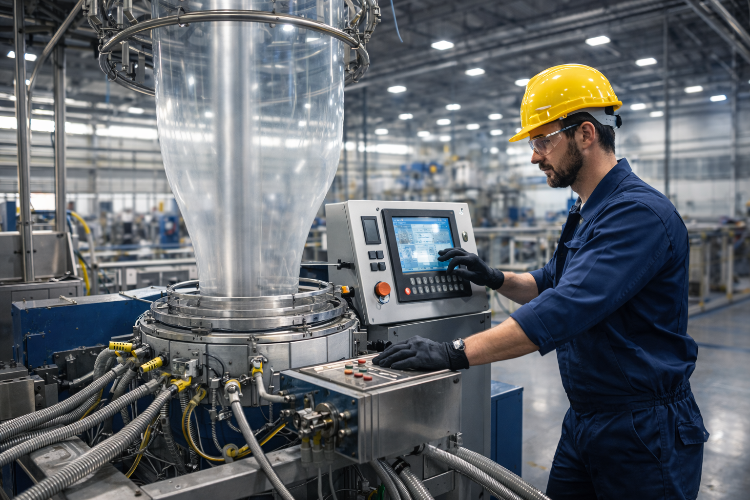 Extrusor de Filmes Tubulares